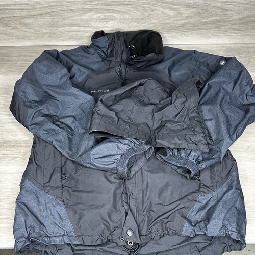 Marmot black men full - black, men’s